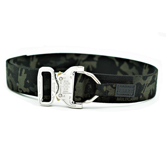 Pas Taktyczny EDC - Multicam Black D-Ring